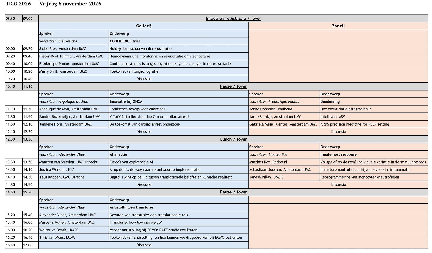 Programma Ticg2026